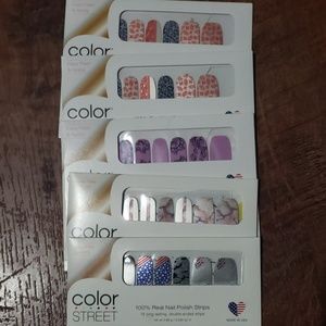 Color Street New Unopened Nail sets
